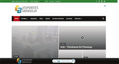 Desktop Screenshot of esportesbrasilia.com.br