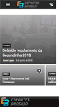 Mobile Screenshot of esportesbrasilia.com.br